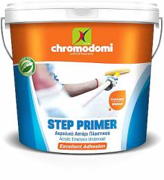 Ακρυλικό Αστάρι Πλαστικού STEP PRIMER 10Ltr  CHROMODOMI